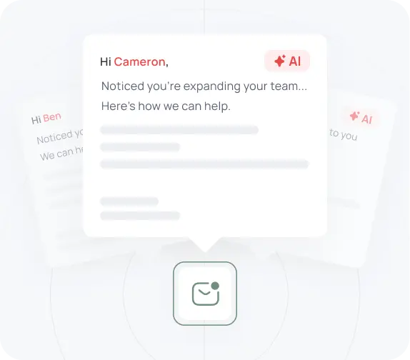 Craft personalized outreach