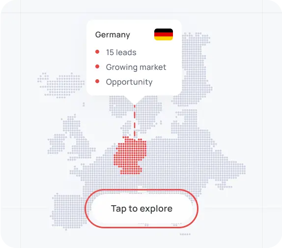Explore leads across borders