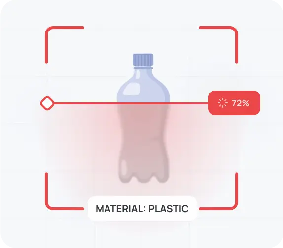 Scan waste on the spot