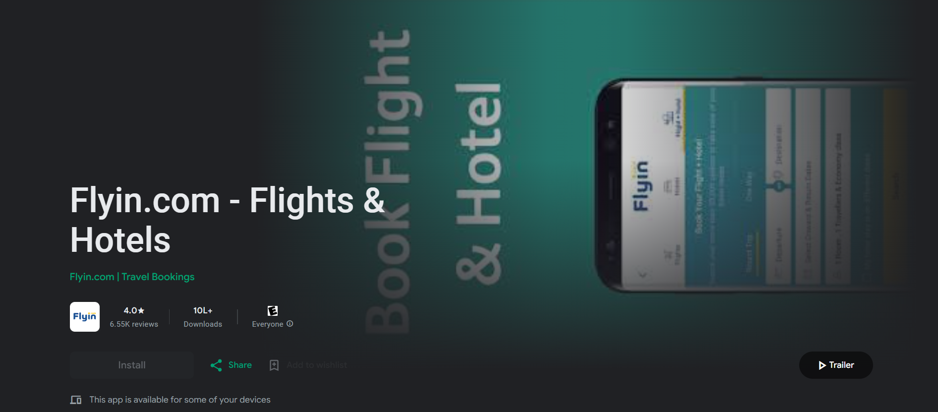Flyin Travel App