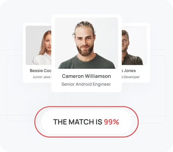 Candidate matching interface